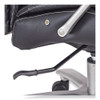 Lineage Big and Tall High Back Task Chair, Supports Up to 500 lb, 20.5" to 24.25" Seat Height, Black Seat, Chrome Base