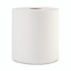 Hardwound Paper Towels, 1-Ply, 8" x 800 ft, White, 6 Rolls/Carton