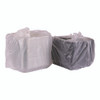 100% Recycled Content 9" Premium Take Out Containers, 42 oz, 9 x 8.8 x 1.6, Black/Clear, Plastic, 50/Pack, 3 Packs/Carton