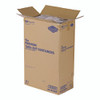 100% Recycled Content 9" Premium Take Out Containers, 42 oz, 9 x 8.8 x 1.6, Black/Clear, Plastic, 50/Pack, 3 Packs/Carton