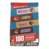 Minis Variety Pack, Chocolate, 49.44 oz Bag, 180 Pieces