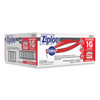 Double Zipper Storage Bags, Triple System Seal, Gallon, 10.56" x 10.75", Clear, 250/Box Double Zipper Storage Bags, Triple System Seal, Gallon, 10.56" x 10.75", Clear, 250/Box