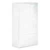 Grocery Paper Bags, #6 Size, 5.88" x 3.63" x 11", White, 500/Bundle Grocery Paper Bags, #6 Size, 5.88" x 3.63" x 11", White, 500/Bundle