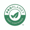 Compostable Molded Fiber Hinged Trays, ProPlanet Seal, 8.98 x 9.35 x 2.17, Ivory, 200/Carton