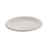 EarthChoice PFAS Free Compostable Dinnerware, Plate, Sugarcane, 9" dia, Natural, 500/Carton