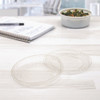 Conex Deli Container Lid, Clear, Plastic, 500/Carton
