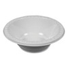 Plastic Dinnerware, Bowl, 12 oz, White, 125/Pack Plastic Dinnerware, Bowl, 12 oz, White, 125/Pack