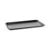 Supermarket Tray, #10S, 10.88 x 5.88 x 0.69, Black, Foam, 500/Carton Supermarket Tray, #10S, 10.88 x 5.88 x 0.69, Black, Foam, 500/Carton