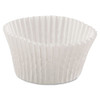 Fluted Bake Cups, 4.5" Diameter x 1.25" h, White, Paper, 500/Pack, 20 Packs/Carton