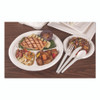 Plantware Compostable Cutlery, Fork, Plastic, White, 1,000/Carton