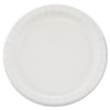 Bare Eco-Forward Clay-Coated Paper Dinnerware, ProPlanet Seal, Plate, 8.5" dia, White, 125/Pack, 4 Packs/Carton