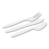 Combo Pack, Tray with White Plastic Utensils, Heavyweight, Fork/Knife/Spoon, 168/Pack Combo Pack, Tray with White Plastic Utensils, Heavyweight, Fork/Knife/Spoon, 168/Pack