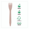 Wood Cutlery, General Purpose Fork, Natural, 500/Carton