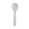 Plastic Cutlery, Heavyweight Soup Spoon, White, 1,000/Carton Plastic Cutlery, Heavyweight Soup Spoon, White, 1,000/Carton
