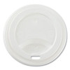 Hot Cup Lids, Sipper Lid, Fits 8 oz Hot Cups, Plastic, White, 1,000/Carton