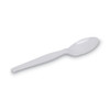 Individually Wrapped Mediumweight Polystyrene Cutlery, Spoon, Plastic, White, 1,000/Carton Individually Wrapped Mediumweight Polystyrene Cutlery, Spoon, Plastic, White, 1,000/Carton