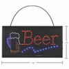 LED Rectangular Beer Sign, 19 x 10, Black Frame, Blue/Green/Orange/Red/White Graphics LED Rectangular Beer Sign, 19 x 10, Black Frame, Blue/Green/Orange/Red/White Graphics
