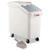 ProSave Mobile Ingredient Bin, 26.18 gal, 15.5 x 29.5 x 28, White, Plastic