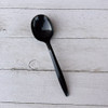 Mediumweight Polypropylene Cutlery, Soup Spoon, Plastic, Black, 1,000/Carton Mediumweight Polypropylene Cutlery, Soup Spoon, Plastic, Black, 1,000/Carton
