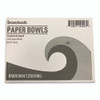 Paper Dinnerware, Bowl, 12 oz, White, 1,000/Carton