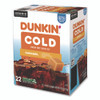 Cold Iced Coffee K-Cups, Caramel, 0.44 oz, 22/Box