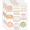 Terrazzo Tones Positive Sayings Accents, 30 Per Pack, 3 Packs