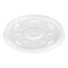 Plastic Lids, Straw-Slot Lid, Fits 12 oz to 24 oz Hot/Cold Foam Cups, Translucent, 100/Pack, 10 Packs/Carton