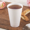 Thermoguard Insulated Paper Hot Cups, 16 oz, White Sustainable Forest Design, 600/Carton