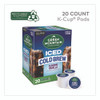 Almond Vanilla Brew Over Ice Coffee K-Cups, 0.21 oz, 20/Box