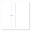 Wrapped Jumbo Straws, 7.75", Polypropylene, Clear, 12,000/Carton Wrapped Jumbo Straws, 7.75", Polypropylene, Clear, 12,000/Carton