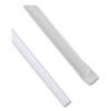 Wrapped Jumbo Straws, 7.75", Polypropylene, Clear, 12,000/Carton Wrapped Jumbo Straws, 7.75", Polypropylene, Clear, 12,000/Carton