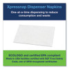Xpressnap Interfold Dispenser Napkins, 1-Ply, Bag-Pack, 13 x 8.5", White, 6000/Carton Xpressnap Interfold Dispenser Napkins, 1-Ply, Bag-Pack, 13 x 8.5", White, 6000/Carton