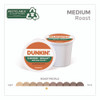 K-Cups, Dunkin' Decaf, 0.37 oz, 22/Box, 4 Boxes/Carton
