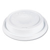 Cappuccino Dome Sipper Lids, Fits 12 oz to 24 oz Hot Cups, Plastic, White, 1,000/Carton