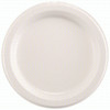 Heavy-Weight Paper Plates, 10" dia, White, 125/Pack, 4 Packs/Carton
