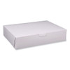 Bakery Boxes, Standard, 19 x 14 x 4, White, Paper, 50/Carton Bakery Boxes, Standard, 19 x 14 x 4, White, Paper, 50/Carton