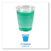 Translucent Plastic Cold Cups, 12 oz, 50/Sleeve, 20 Sleeves/Carton