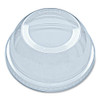 Greenware Cold Drink Lids, Dome, Fits 16 oz to 24 oz Cold Cups, Plastic, Clear, 1,000/Carton