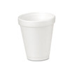 Foam Drink Cups, 4 oz, 50/Bag, 20 Bags/Carton
