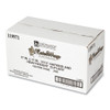 CaterWrap Heavyweight Cutlery Combo Kit, Fork/Knife/Napkin/Spoon, Plastic, Black, 100/Carton
