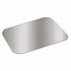 Foil Laminated Board Lid for Take Out Containers, 6.25 x 8.37, White/Silver, Paper, 500/Carton