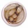 Crystal-Clear Cold Cup Straw-Slot Lids, Fits 9 oz Squat/12 oz Cold Cups, Plastic, Clear, 100/Pack