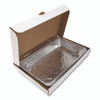 Catering Boxes, 13 x 21 x 3, White, Paper, 50/Carton