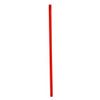 Jumbo Straws, 7.75", Polypropylene, Red, 2,500/Carton