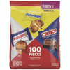 Assorted Party Candy Pack Mini, Chocolate, 35.7 oz Bag, 100 Pieces