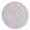 World Art PLA-Laminated Soup Container Lids, Fits 8 oz, Translucent, Plastic, 50/Pack, 20 Packs/Carton