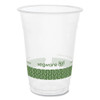 96-Series Cold Cup, 16 oz, Plastic, Clear/Green, 1,000/Carton