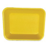 Meat Trays, #8P, 10.8 x 8.82 x 1.5, Yellow, Foam, 200/Carton