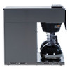 VP17-3 12-Cup Pour-Over Coffee Maker with Three Warmers, Stainless Steel/Black