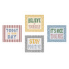 Classroom Cottage Positive Sayings Accents, 30 Per Pack, 3 Packs
